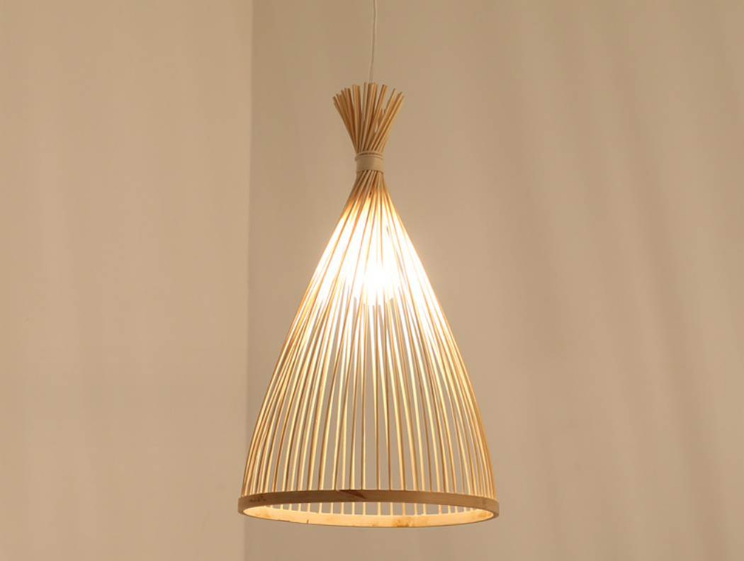 Elísabet Bamboo Chandelier - Arctic Lounge