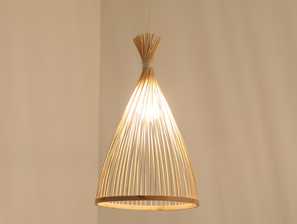 Elísabet Bamboo Chandelier - Arctic Lounge