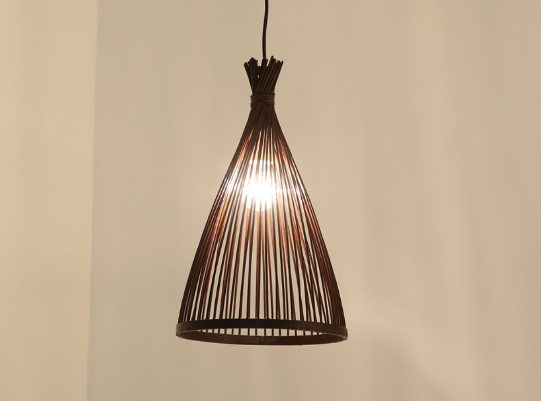 Elísabet Bamboo Chandelier - Arctic Lounge