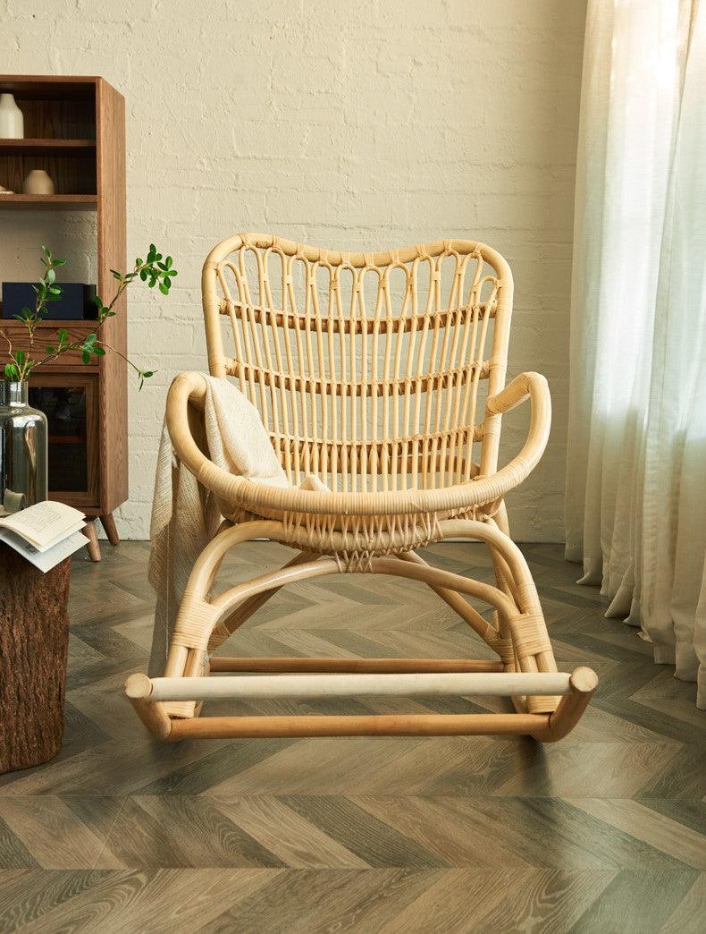 Garden Rattan Rocking Chair