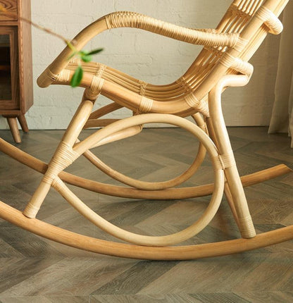 Garden Rattan Rocking Chair