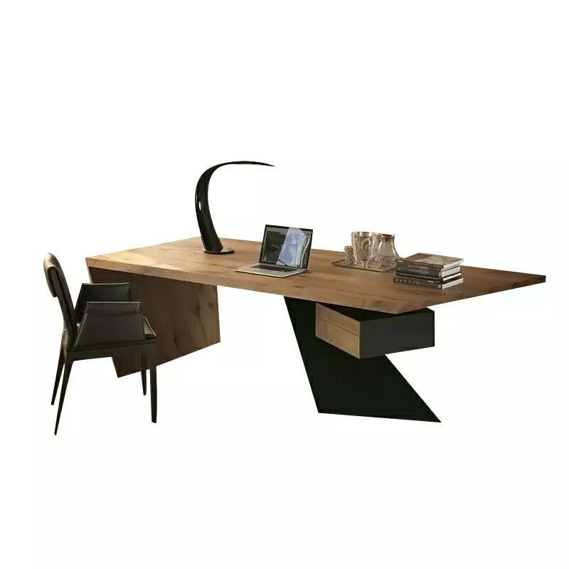 Zera Wooden Office Desk - Arctic Lounge