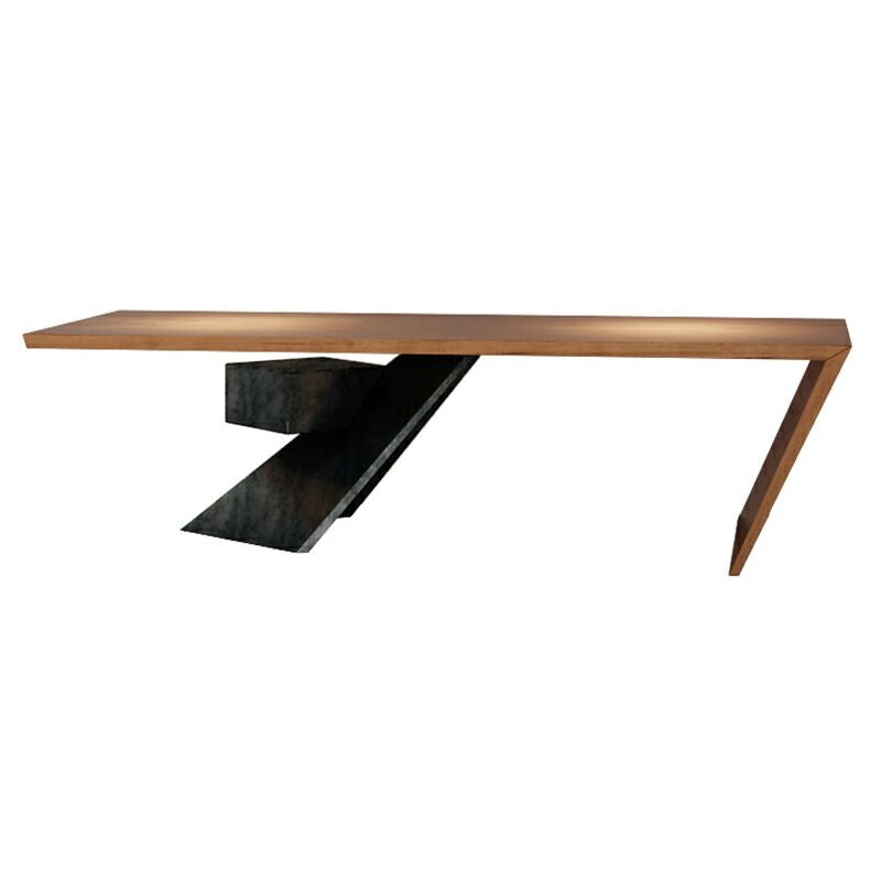 Zera Wooden Office Desk - Arctic Lounge