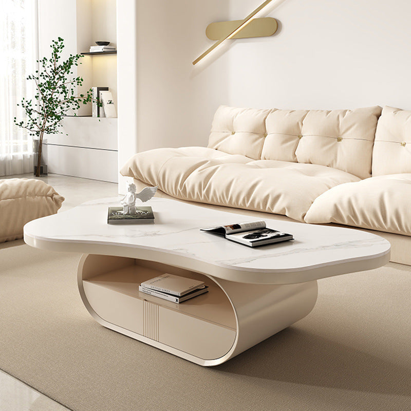 Ellinor Cloudy Coffee Table with Drawer