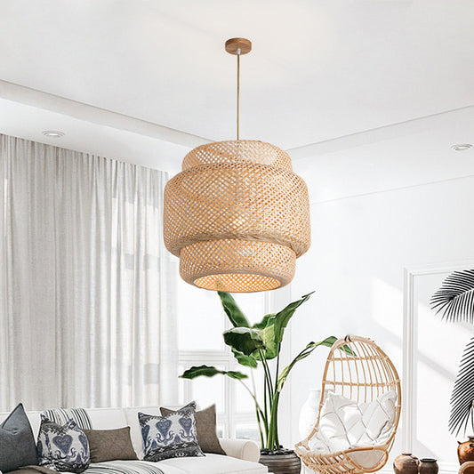 Ingibjörg Rattan Lamp - Arctic Lounge