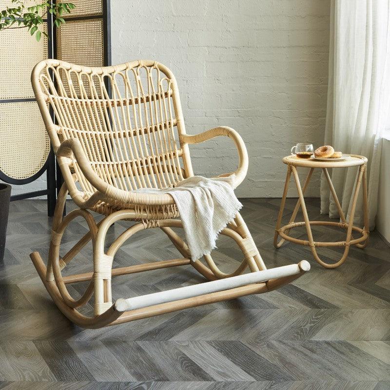 Garden Rattan Rocking Chair