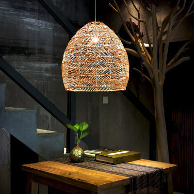 Ragnheiður Rattan Lamp - Arctic Lounge