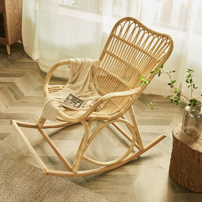 Garden Rattan Rocking Chair