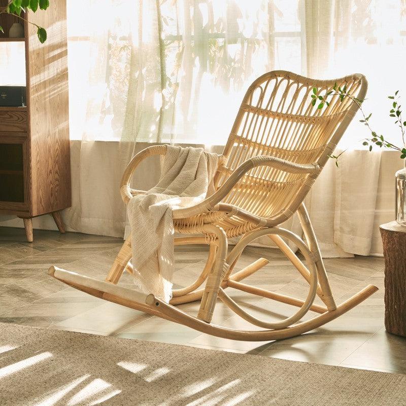 Garden Rattan Rocking Chair