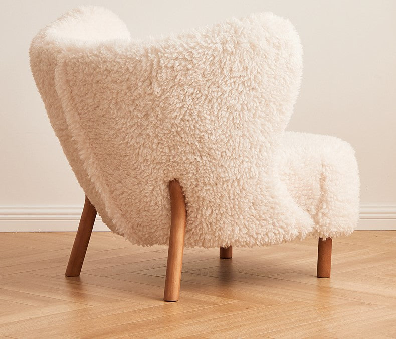 Ingrid Fluffy Chair - Arctic Lounge