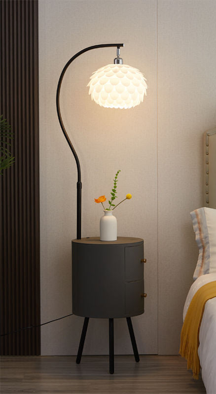 Þórunn Night Stand with Lamp