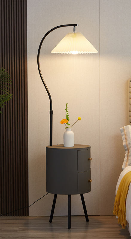 Þórunn Night Stand with Lamp