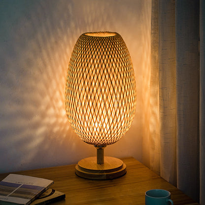 Erla Rattan Table Lamp - Arctic Lounge