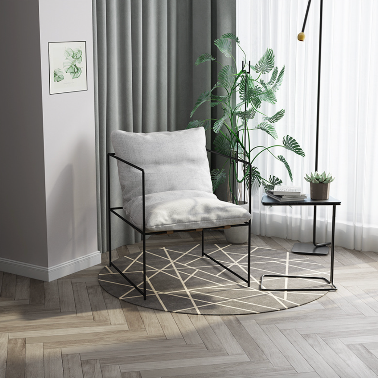 Birna Lounge Chair - Arctic Lounge