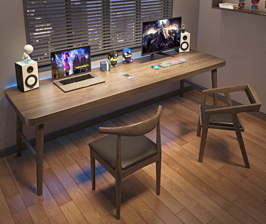 Þórdís Solid Wood Work Desk - Arctic Lounge