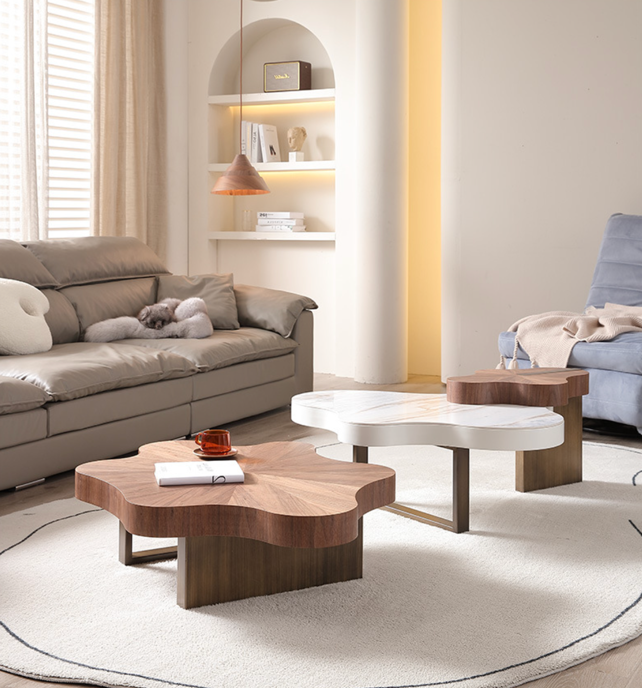 Eveliina Cloud Coffee Table - Arctic Lounge