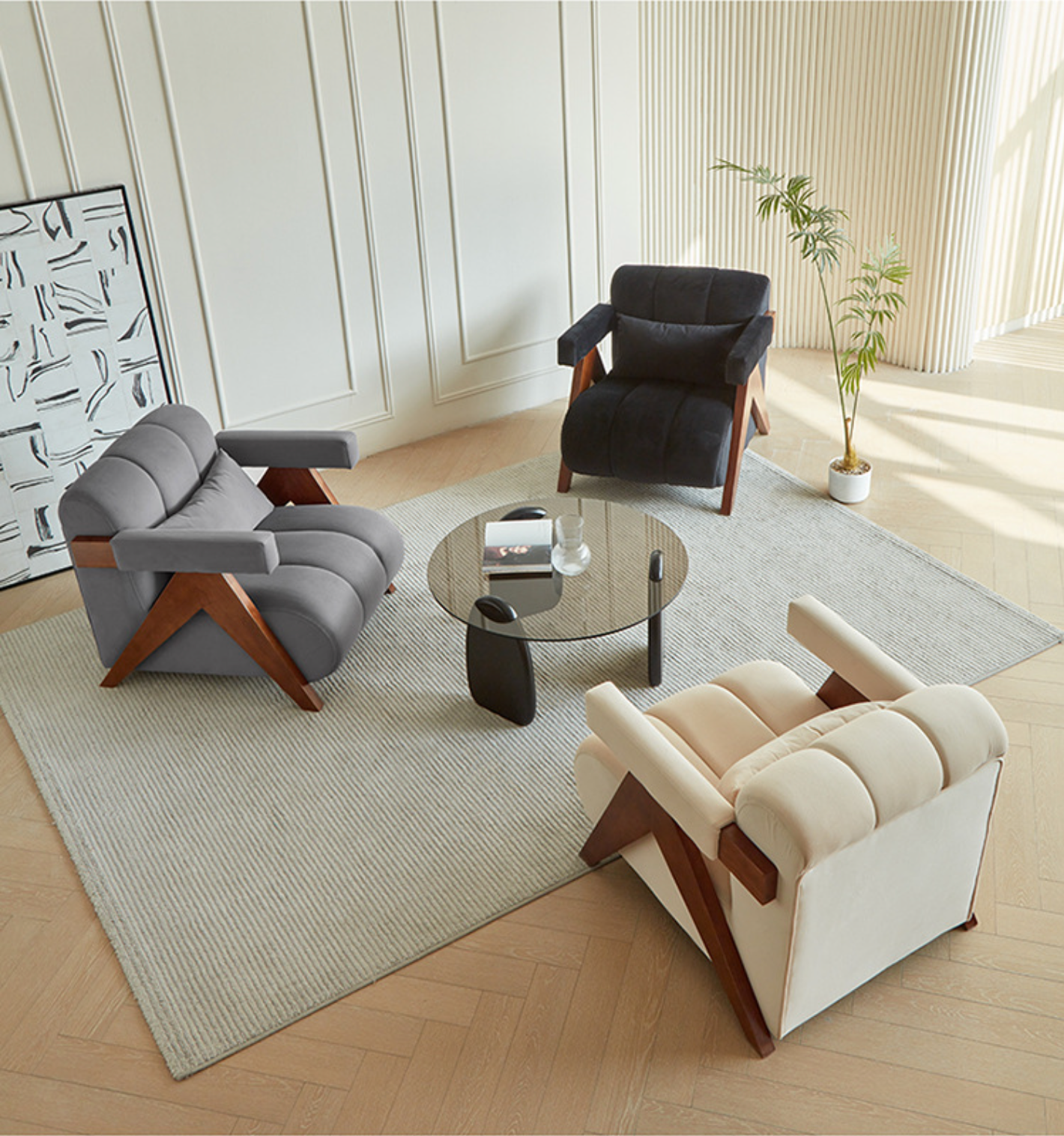 Hilla Lounge Chair 